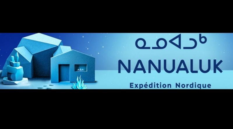 Affiche de l'exposition « Nanualuk - Expédition Nordique »