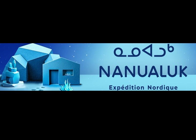 Affiche de l'exposition « Nanualuk - Expédition Nordique »