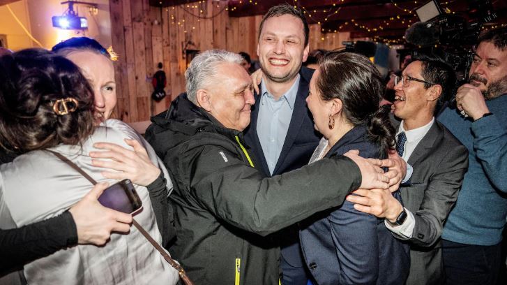 Victoire des démocrates