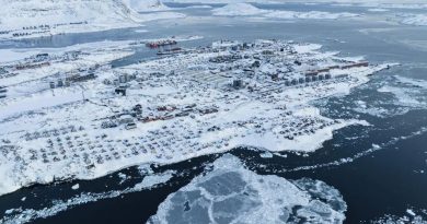 Nuuk, la capitale du Groenland, le vendredi 7 mars 2025.