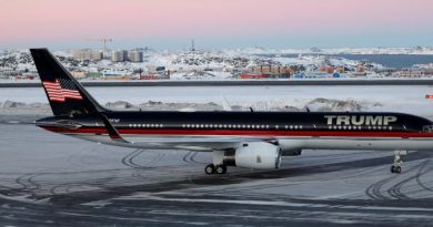 Donald Trump Jr. visite Nuuk, au Groenland, le mardi 7 janvier 2025.