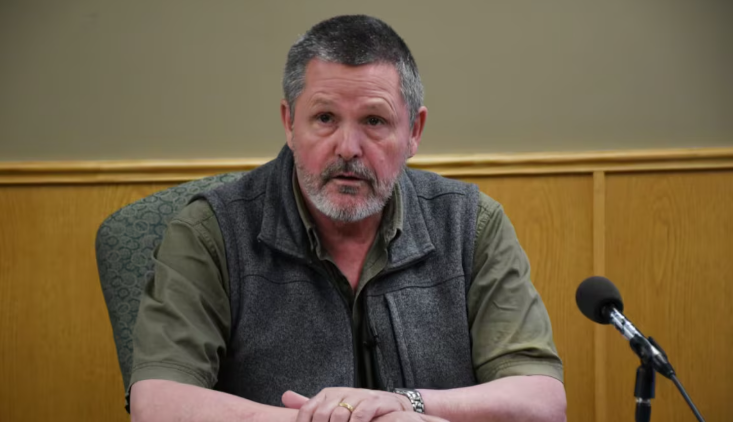 Le maire de Whitehorse, Kirk Cameron, le 3 avril 2025. 