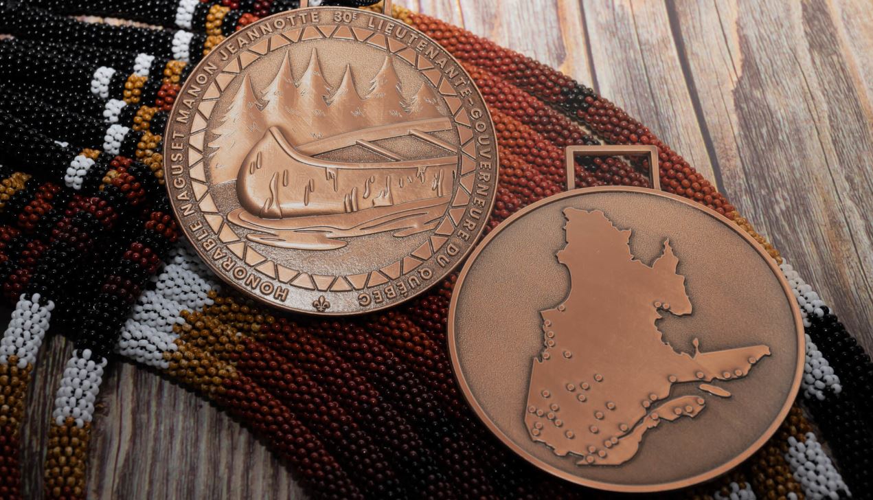 Photo d'une médaille