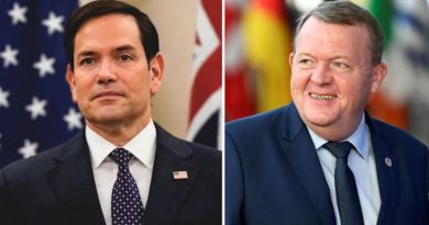 Marco Rubio et Lars Løkke Rasmussen.