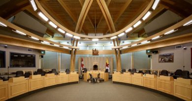 L'intérieur de la Chambre de l'Assemblée législative.