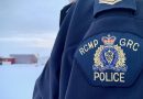 L'écusson d'un policier de la GRC au Nunavut.