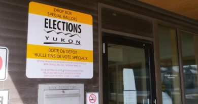 Une affiche indiquant une boîte sur le mur extérieur d'un édifice.