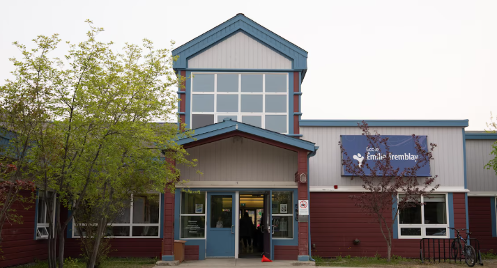 L'École Emilie Tremblay, à Whitehorse, au Yukon.