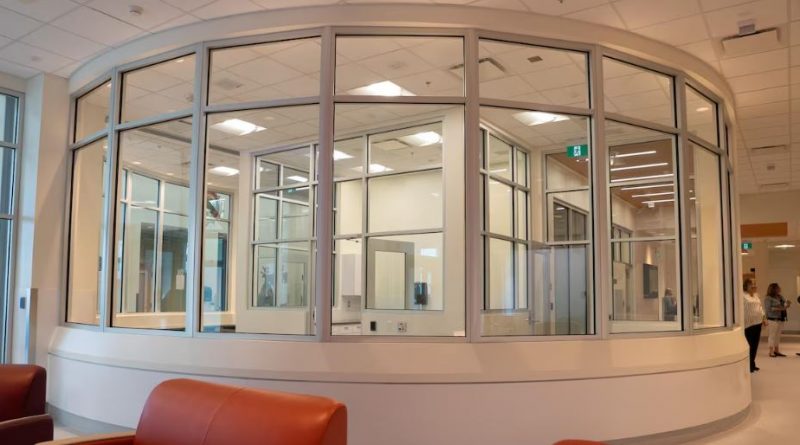 Le salon de l'unité de santé mentale de l'hôpital de Whitehorse, le 3 juin 2025.