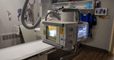 Une machine de radiographie.