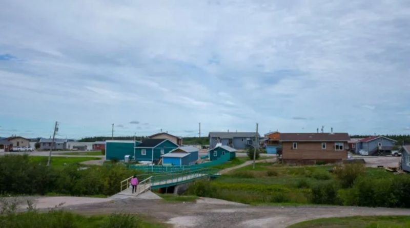 Une photo de la communauté de Behchokǫ.