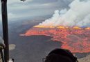 Éruption d'un volcan en Islande