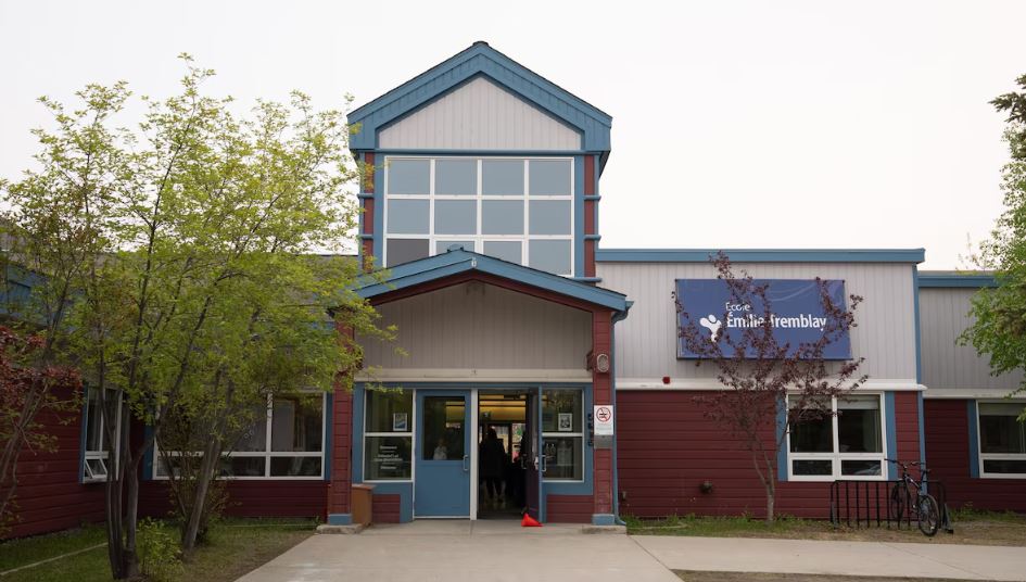 L'École Emilie Tremblay, à Whitehorse, au Yukon.
