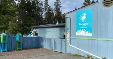 La garderie Le petit cheval blanc de Whitehorse, au Yukon.