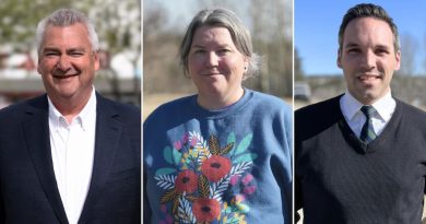 Un montage des photos de Mike Pemberton, Kate White et Currie Dixon.