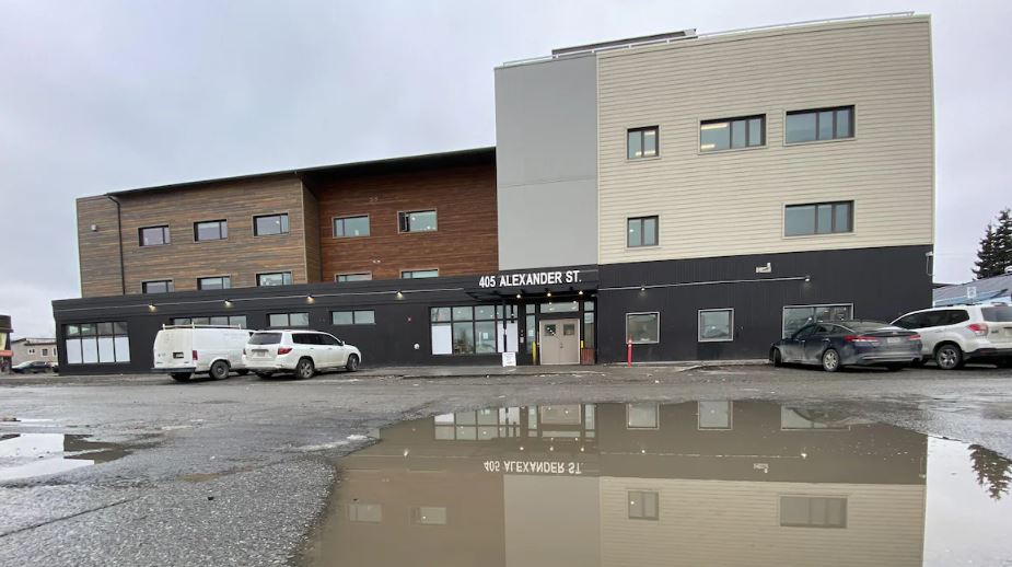 Le refuge d'urgence de Whitehorse situé au 405, rue Alexander.