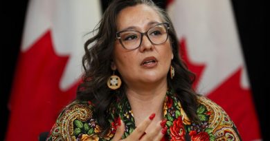 Mandy Gull-Masty en conférence de presse.