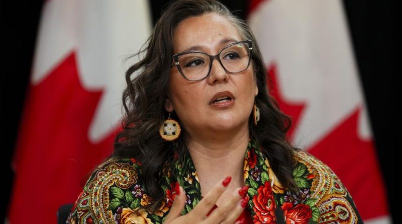 Mandy Gull-Masty en conférence de presse.