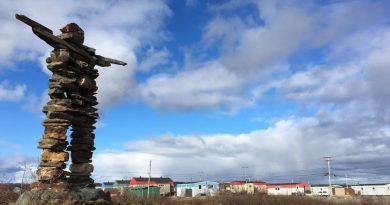 Inukshuk à Kuujjuaq.