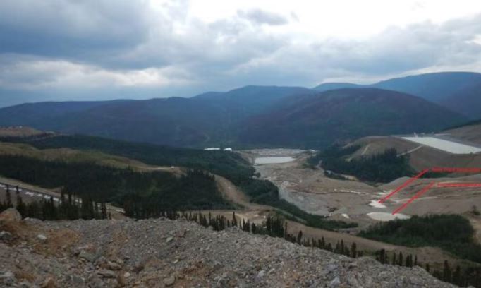 Le site de la mine Eagle, le 4 juillet 2024.