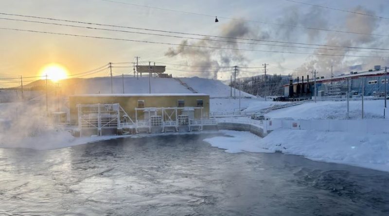 Le site d'énergie Yukon à Whitehorse.