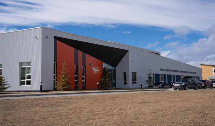 L'école CSSC Mercier à Whitehorse, le 14 avril 2025.
