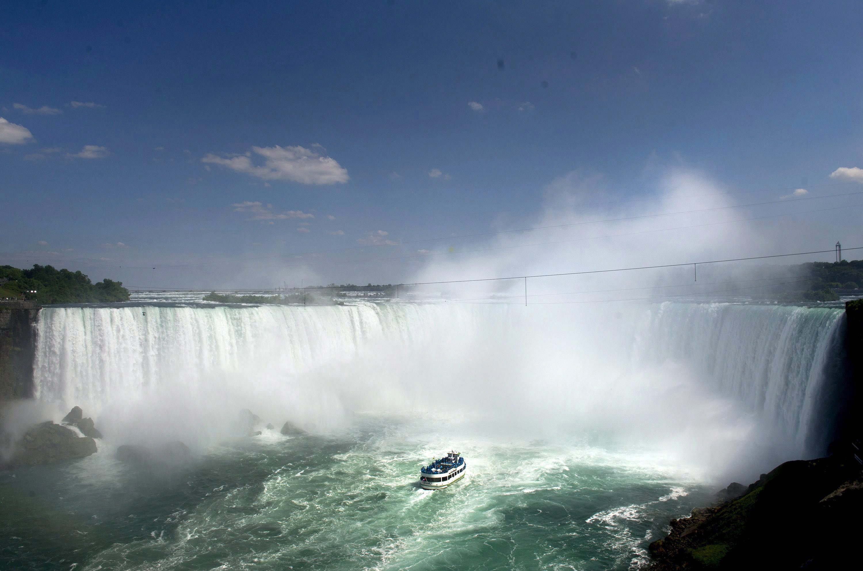 Высота известного на весь мир ниагарского водопада. Ниагарский водопад Онтарио. Водопад на реке Ниагара. Водопад Ниагара 500. Ниагарский водопад слияние рек.